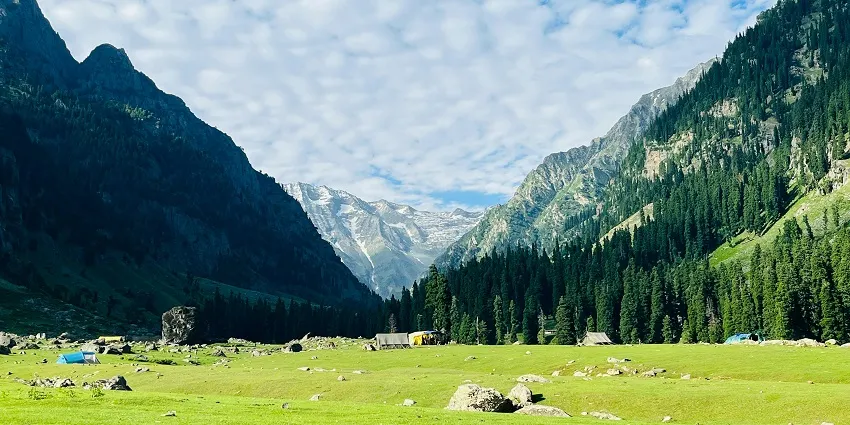 Bungus alpine campsite