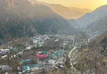 Mandi valley town vista