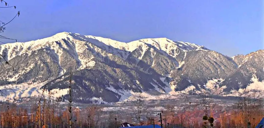 Pir Panjal snow massif over Poonch